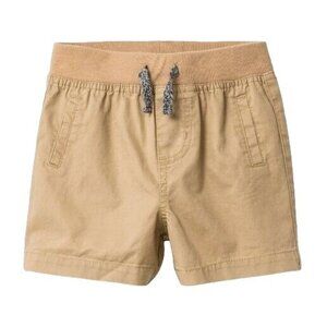 New Cat & Jack Baby Boys Tan Pull on Shorts Sizes 0-3M